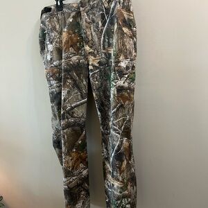Lincoln Realtree Men's Camo Cargo Pants - Brown/Green/Gray Realtree Print Size L
